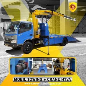 Mobil Towing With Crane Hyva